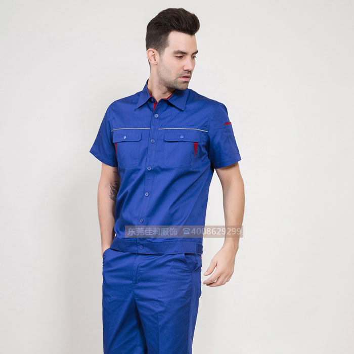 短袖工作服效果展示02